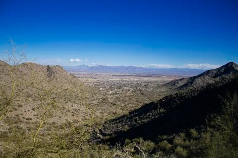 SanTan Mountain Stock Photos