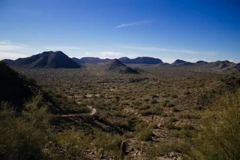 SanTan Mountain Stock Photos