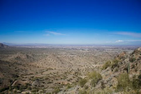 SanTan Mountain Stock Photos