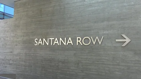 Santana Row Stockbeeldmateriaal 91447412