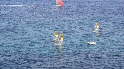 SANTANDER 2014 ISAF Sailing World Championships Stock Footage 41827308
