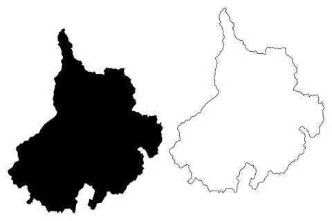 Santander Department map vector.... Stock Illustration