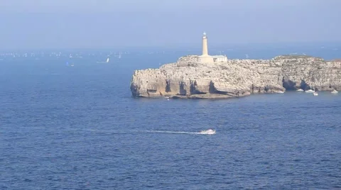 Santander, Spain - September 12, 2014: ISAF Sailing World Championships Stock Footage 41826870