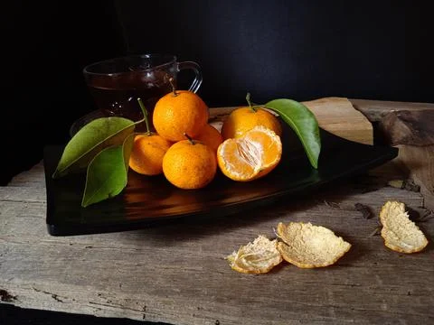 Santang Oranges Stockfoto's