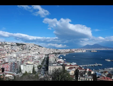 Sant'Antonio a Posillipo Video stock 128453439