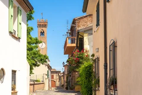 Santarcangelo di Romagna, Emilia Romagna, Italy Foto stock