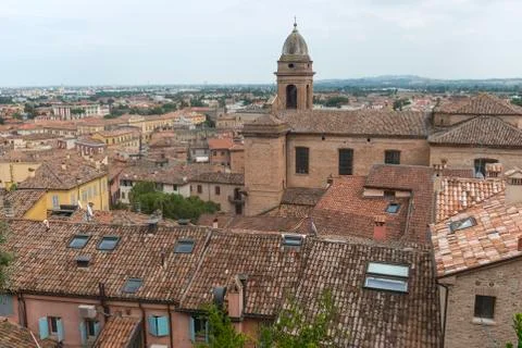 Santarcangelo di romagna (rimini, italy) 写真素材
