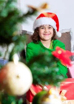 Santa's children Stock Photos