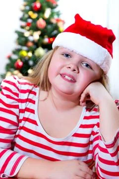 Santa's children Stock Photos