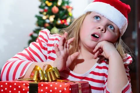 Santa's children Stock Photos