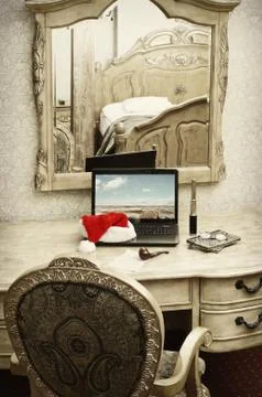 Santa's Dreams Stock Photos