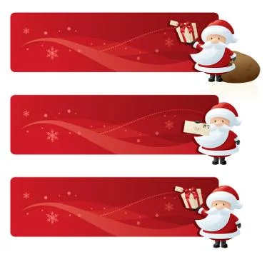 Santa's gift Stock Illustration