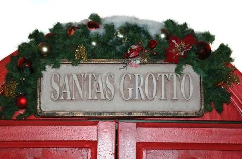 Santa's Grotto Stock Photos