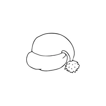 Santas hat Stock Illustration