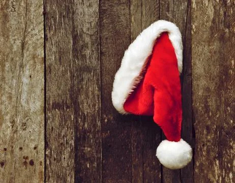 Santa's hat. Stock Photos