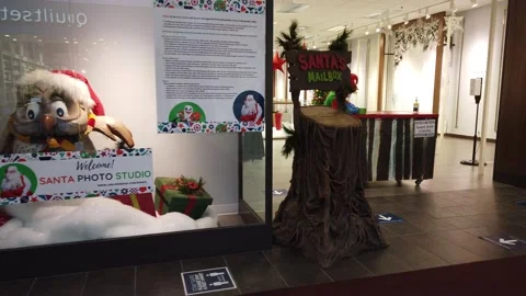 Santa's mail box Stock Footage 143985790