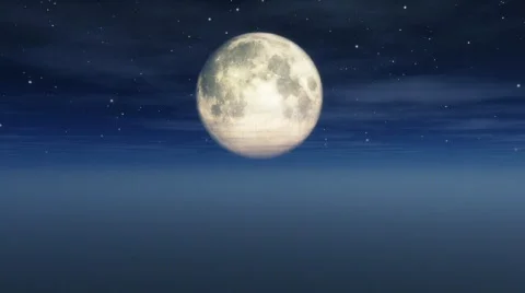 Santa's Moonlight Ride 動画素材 474369