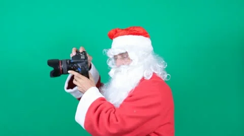 Santa's  photographing Видео 12102348
