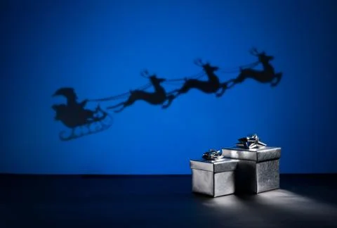 Santas sledge Stock Photos