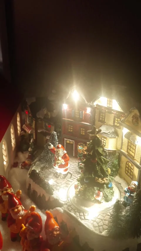 Santas village Video stock 295143262