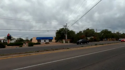 Sante Fe, New Mexico September 20 2023 New Mexico Driving Timelapse Santa Fe Stock Footage 340451908