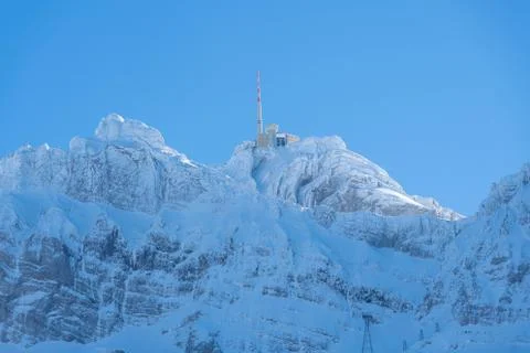 The Säntis mountain Stock-Fotos