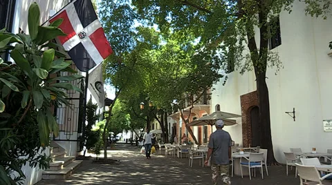 Santo Domingo 스톡 동영상 33828521
