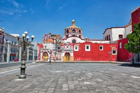 Santo Domingo Temple and Capilla del Rosario Stock Photos