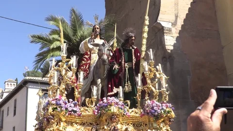 Santo semana santa Stock Footage 107058538