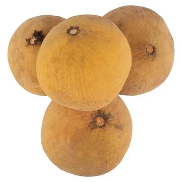 Santol isolated on white background Stock Photos