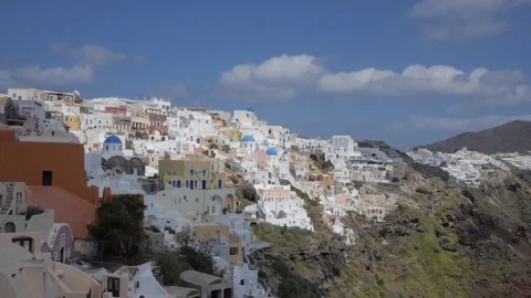 Santorini 4 Stock Footage 77454680