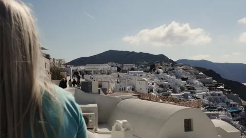 Santorini, Greece 스톡 동영상 323218207