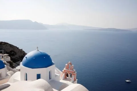 Santorini Greece Stock Photos