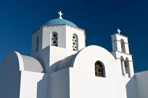 Santorini in Greece Stock Photos