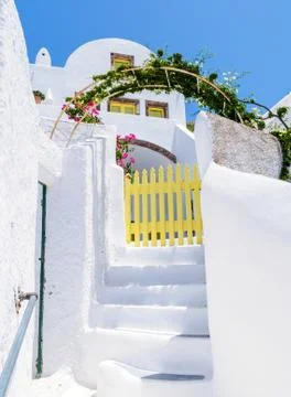 Santorini in Greece Stock Photos