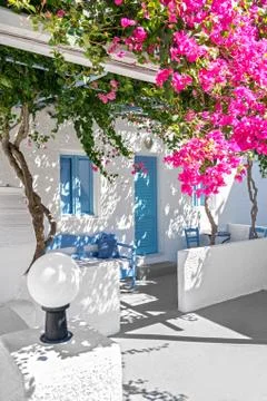 Santorini in Greece Stock Photos