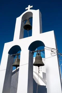 Santorini in Greece Stock Photos