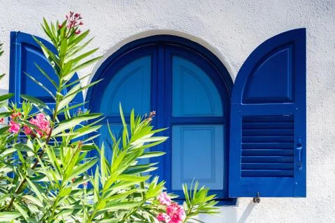 Santorini in Greece Stock Photos