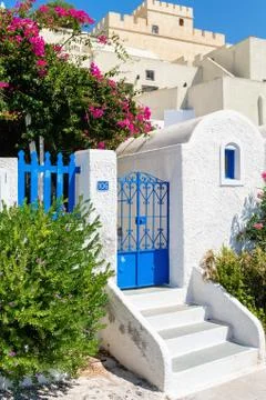 Santorini in Greece Stock Photos