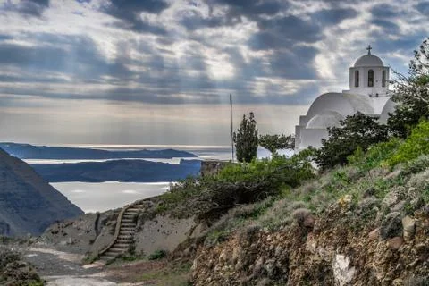 Santorini, Greece Stock Photos
