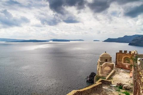Santorini, Greece Foto stock