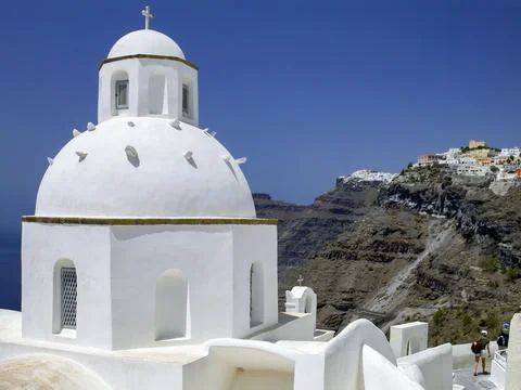 Santorini - Greece Stock Photos