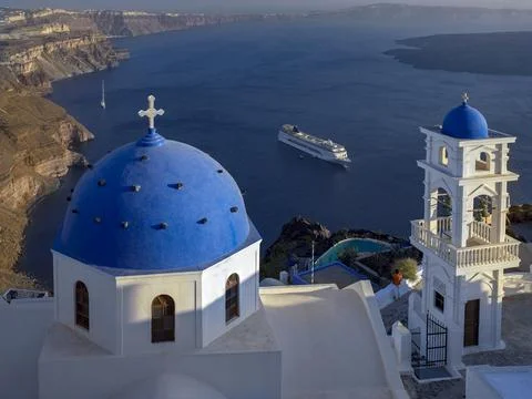 Santorini - Greece Stock Photos