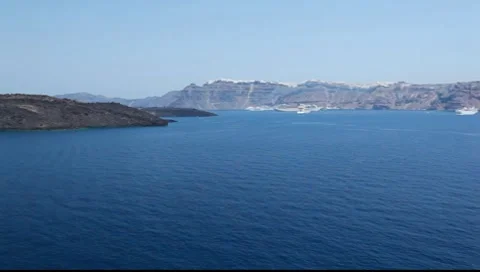 Santorini islands Stock Footage 8507040