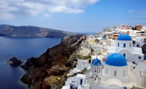 Santorini Foto stock