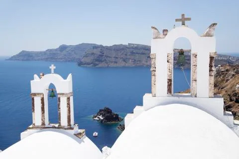 Santorini Stockfoto's