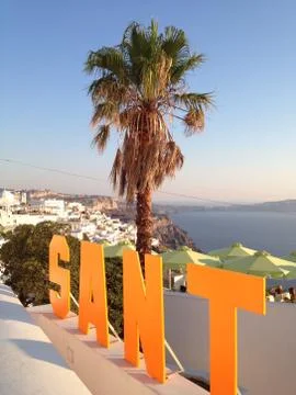 Santorini 写真素材