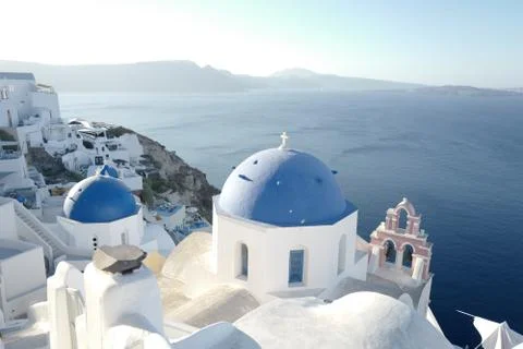 Santorini Stockfoto's