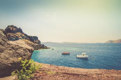 Santorini 스톡 사진