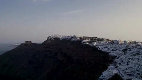 Santorini at Sunset Stock Footage 330074926